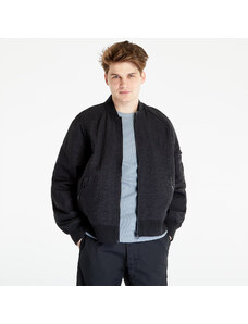 Ανδρικά bomber Calvin Klein Jeans Exposed Zip Oversized Woven Jacket Black