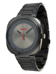 HUGO Αναλογικό ρολόι σκούρο μπλε / κόκκινο / μαύρο