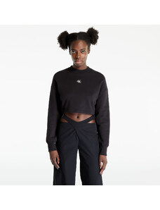 Γυναικεία φούτερ Calvin Klein Jeans Open Back Crew Neck Black