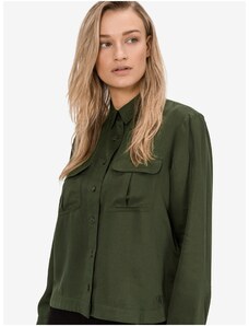 Πράσινο Γυναικείο Πουκάμισο Calvin Klein Jeans Utility - Γυναικεία