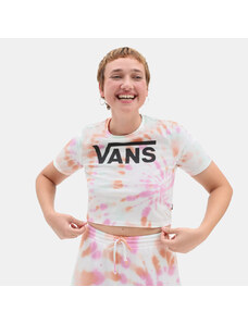 Vans Resort Wash Crop Crew Γυναικείο T-shirt