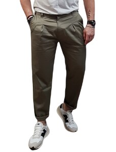 Cover Jeans Cover - Willy - H0101-26 S/S-23 - Khaki - Παντελόνι Υφασμάτινο