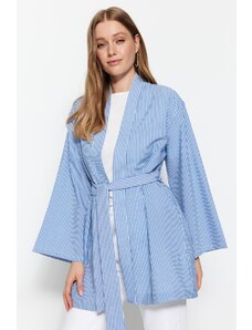Trendyol Kimono &; Kaftan - Μπλε - Χαλαρή εφαρμογή