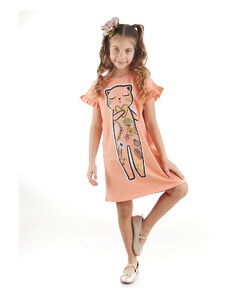 Mushi Dress - Πορτοκαλί - Jersey φόρεμα