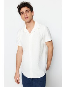 Trendyol Shirt - Λευκό - Κανονική εφαρμογή