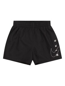Nike Swim Αθλητικό μαγιό μαύρο / λευκό