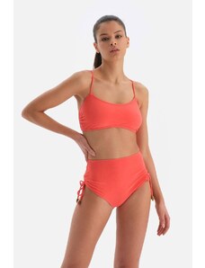 Dagi Bikini Top - Πορτοκαλί - Απλό