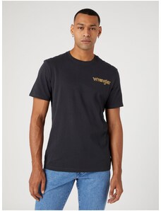 Μαύρο Ανδρικό T-Shirt Wrangler - Ανδρικά
