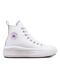 CONVERSE Sneakers Chuck Taylor All Star Move Platform A03667C 102-white/pixel purple/white