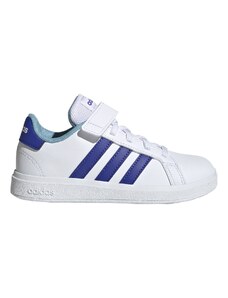 ADIDAS GRAND COURT LIFESTYLE COURT ELASTIC LACE AND TOP STRAP SHOES (HP8915)