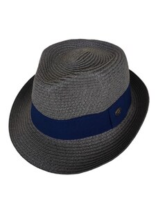 Καλοκαιρινό καπέλο καβουράκι Karfil Hats Γκρι Σκούρο