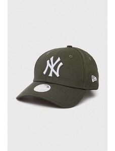 Καπέλο New Era χρώμα: πράσινο, NEW YORK YANKEES