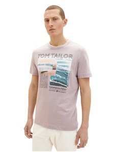 Ροζ Ανδρικό T-Shirt Tom Tailor - Ανδρικά