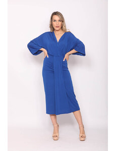 Capriccio Φόρεμα Κρουαζέ Με Σχέδιο Σε Μπλε Ρουά 200013