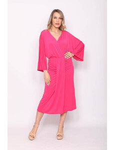Capriccio Φόρεμα Κρουαζέ Με Σχέδιο Σε Ροζ 200008