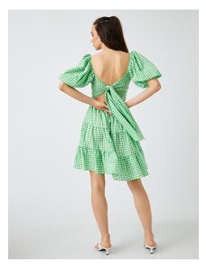 Koton Both Dress - Πράσινο - Σούφρα