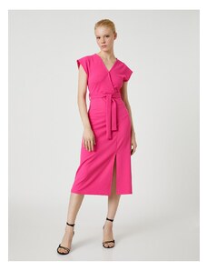 Koton Φόρεμα - Ροζ - Wrapover