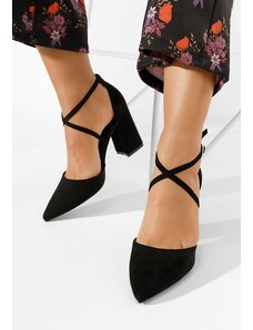 Zapatos Γόβες με χοντρό τακούνι Dimitra μαύρα