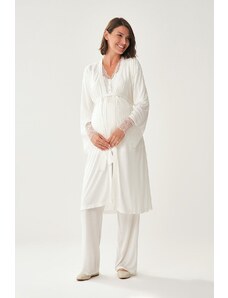 Dagi Dressing Gown - Λευκό - Κανονικό
