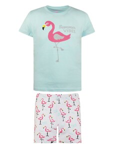 Energiers Παιδική Πυτζάμα Κορίτσι Flamingo Summer Vibes