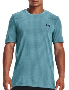 T-shirt Under Armour UA Seamless Grid SS-BLU 1376921-433