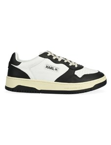 KARL LAGERFELD M Sneakers Kl Kounter Lo Lace KL53020 001-black & white lthr