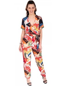 Superdry VINTAGE WOVEN JUMPSUIT ΦΟΡΜΑ (W8011291A 8XY)