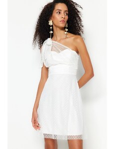 Trendyol Φόρεμα - Λευκό - Σκέιτερ