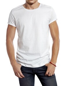 Vactive Ανδρικό βαμβακερό t-shirt σε λευκό - Extra Large