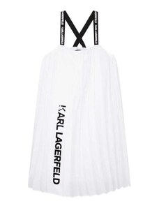 KARL LAGERFELD K Παιδικο Φορεμα Z12246 B -10p white
