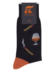 Ανδρικές Κάλτσες Πουρνάρα “Cognac”