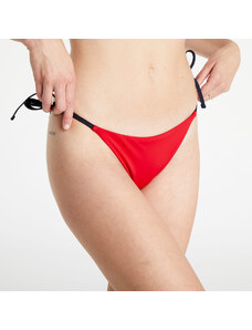 Γυναικεία μπικίνι Tommy Hilfiger String Side Tie Cheeky Bikini Navy/ Red