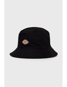 Βαμβακερό καπέλο Dickies χρώμα: μαύρο