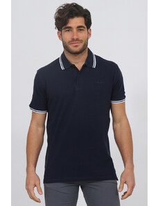 Be-casual Ανδρικό Polo Calling D.Blue
