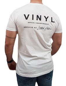 Vinyl Art Clothing Vinyl Art - 10731-02 - BIG LOGO T-SHIRT - White - μπλούζα μακό