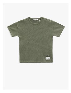 Koton T-Shirt - Χακί - Κανονική εφαρμογή