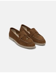 INSHOES Flat loafers με διακοσμητικά στοιχεία Ταμπά