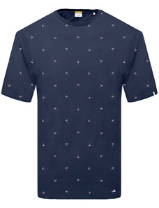 REBASE T-Shirt Ανδρικό Allover RTS-207 - Μπλε - 003005
