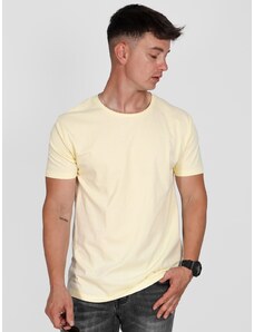 VAN HIPSTER T-Shirt Μονόχρωμο - Κίτρινο - 008005