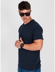 VAN HIPSTER T-Shirt Μονόχρωμο - Σκ. Μπλε - 007005