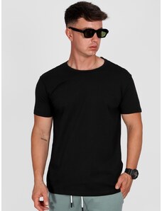 VAN HIPSTER T-Shirt Μονόχρωμο - Μαύρο - 001005