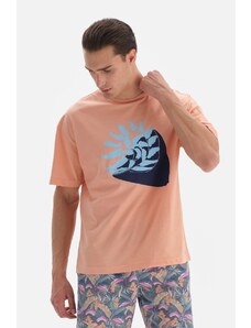 Dagi T-Shirt - Ροζ - Κανονική εφαρμογή