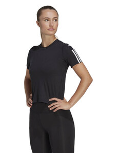 Γυναικεία Μπλούζα Adidas Essentials Train Cotton 3-Stripes Crop Tee