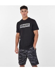 Everlast T-Shirt Camo-Small-Μαύρο
