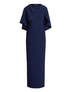 RALPH LAUREN Φορεμα Frinia-Short Sleeve-Gown 253889296001 410 Navy