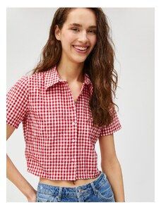 Koton Shirt - Κόκκινο - Κανονική εφαρμογή