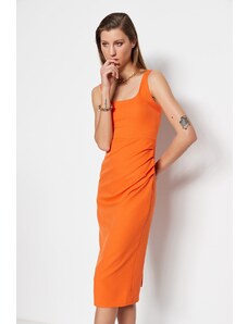 Trendyol Φόρεμα - Πορτοκαλί - Bodycon