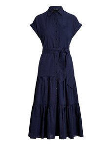 RALPH LAUREN Φορεμα Vilma-Short Sleeve-Day Dress 200903086002 410 navy