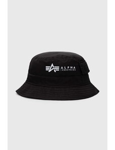 Καπέλο Alpha Industries χρώμα μαύρο 116911.03