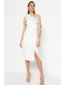 Trendyol Φόρεμα - Λευκό - Bodycon